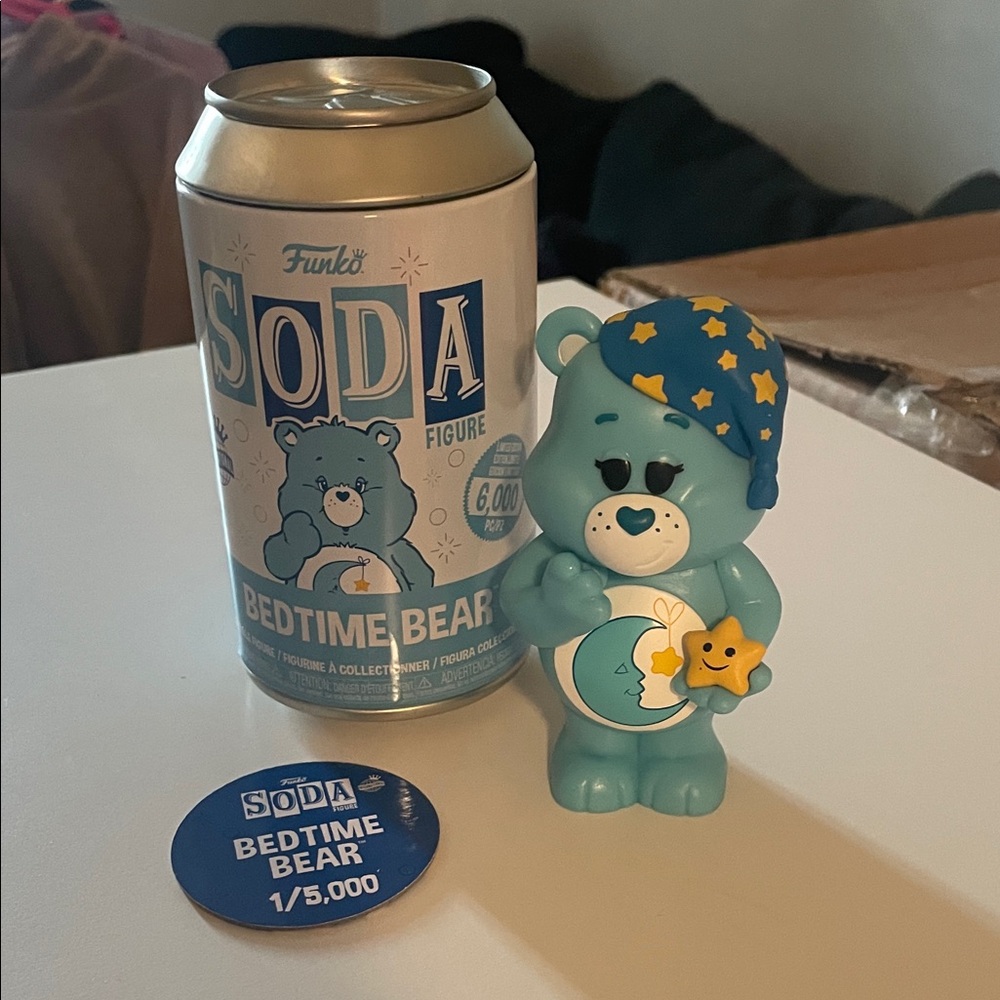Funko Bedtime Bear Figure with Blue and Yellow Accents LE 1/5000